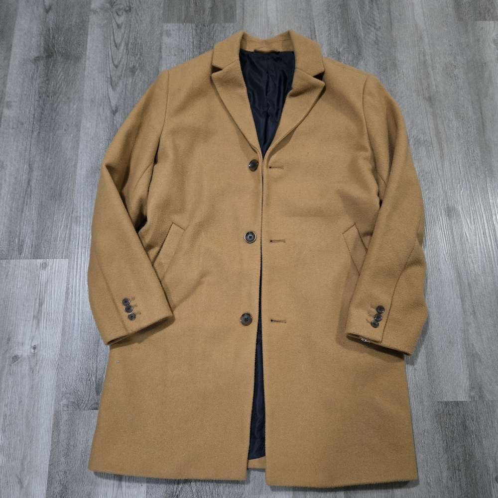 Old Navy Men's Tan Overcoat